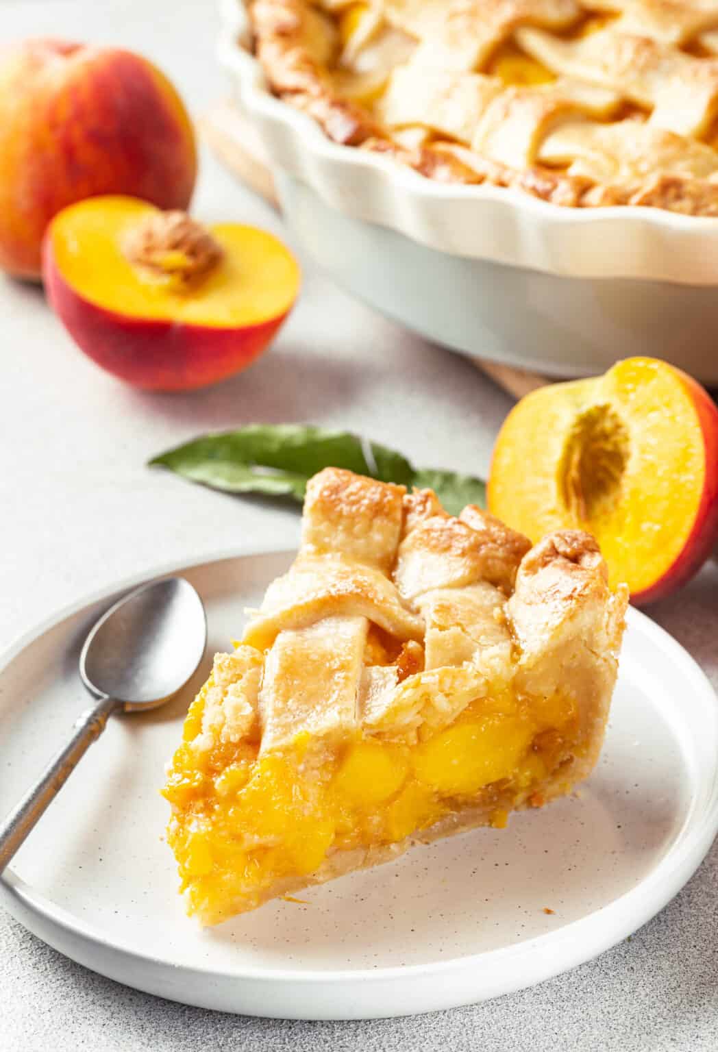 Easy Homemade Peach Pie Recipe A Farmgirls Dabbles 0708