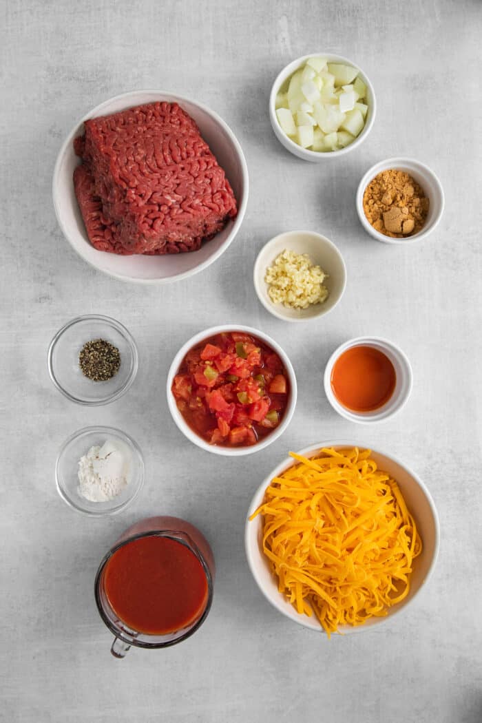 Cheesy Ground Beef Taco Dip Recipe | A Farmgirl's Dabbles