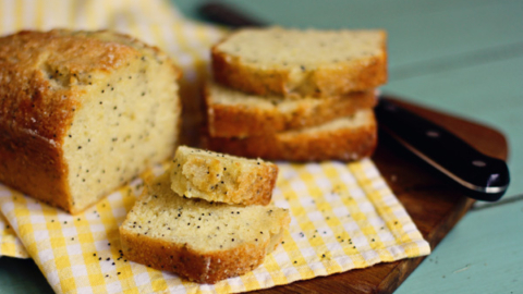 Almond Poppy Seed Bread With Lemon Glaze The Best Breakfast Bread