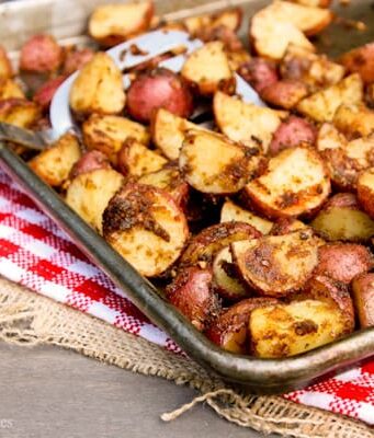 roasted sheet pan potatoes