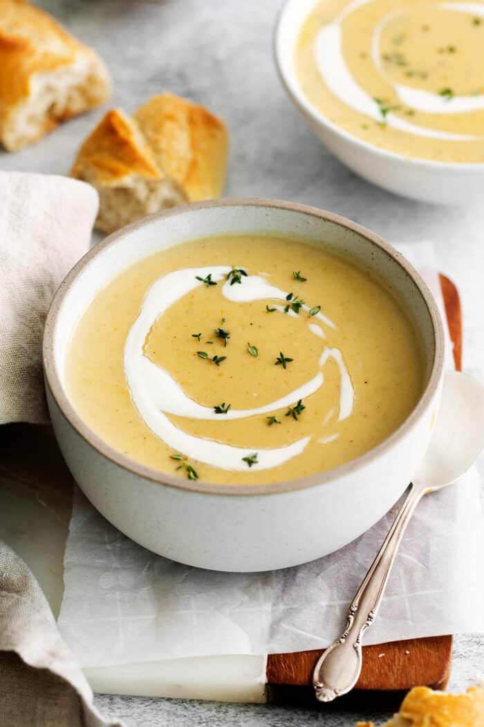 The Best Creamy Potato Soup Recipe l A Farmgirl's Dabbles