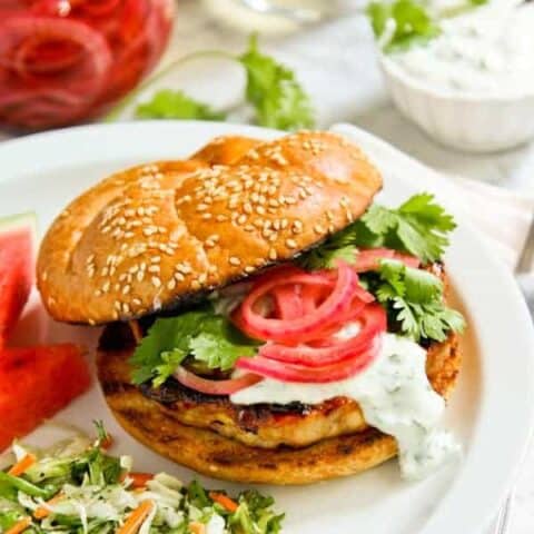 burgers sriracha cilantro afarmgirlsdabbles patties