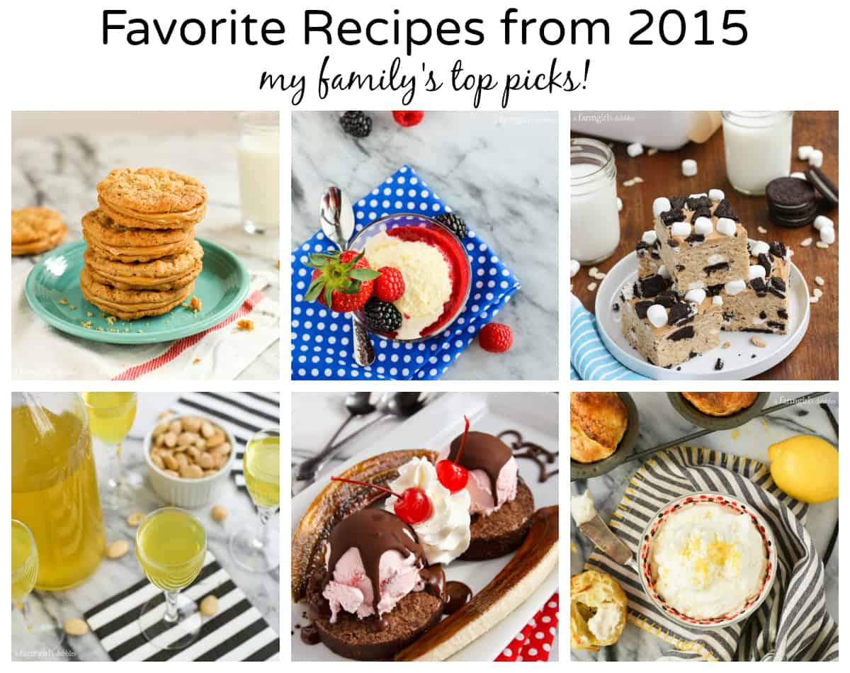 Favorite Recipes from 2015 {#farmgirlfaves} - a farmgirl's dabbles