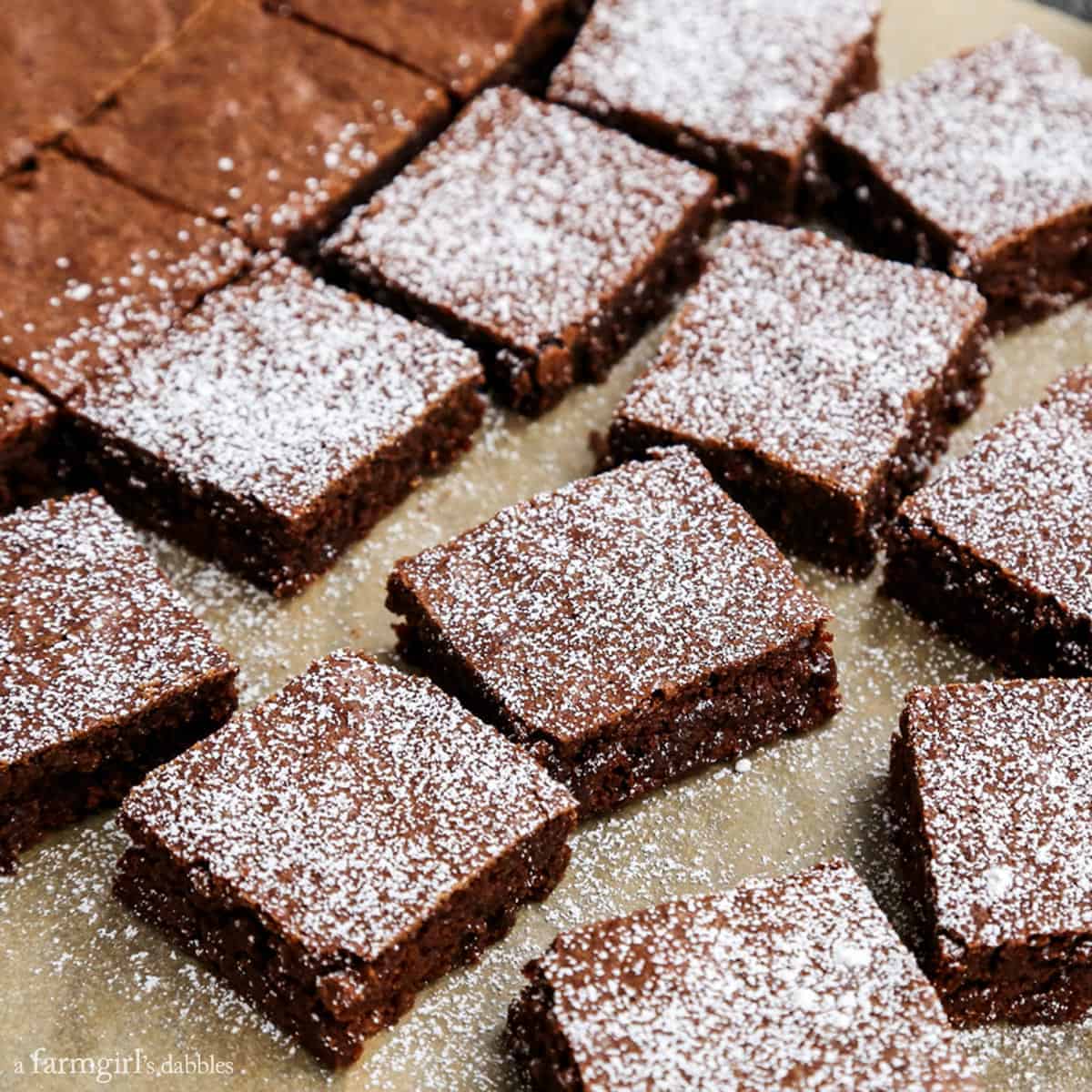 Gingerbread Brownies • A Farmgirl's Dabbles