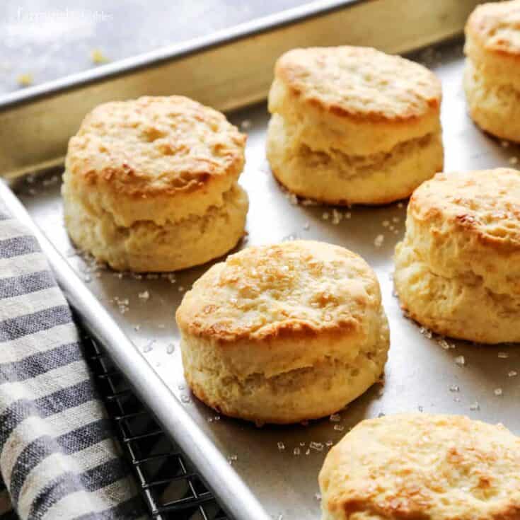 Lemon Cream Biscuits - A Farmgirl's Dabbles