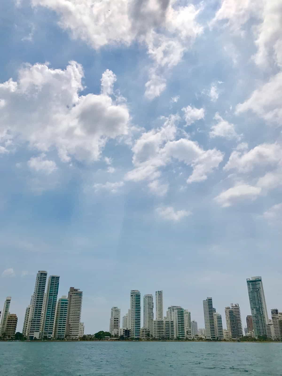 Bocagrande neighborhood in Cartagena, Colombia