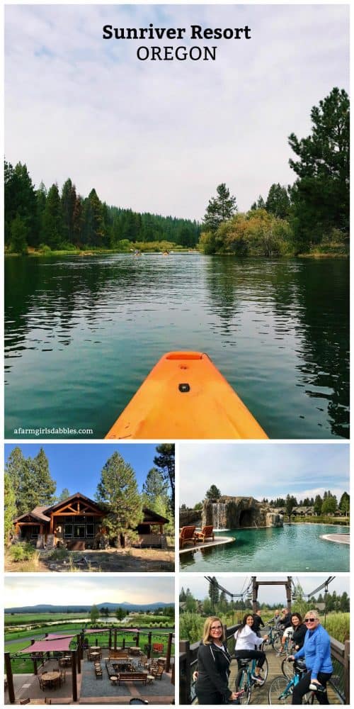 a collage of photos from Bend, Oregon