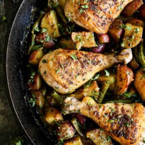 Honey Mustard Chicken and Vegetables (One Pan) - A Farmgirl's Dabbles