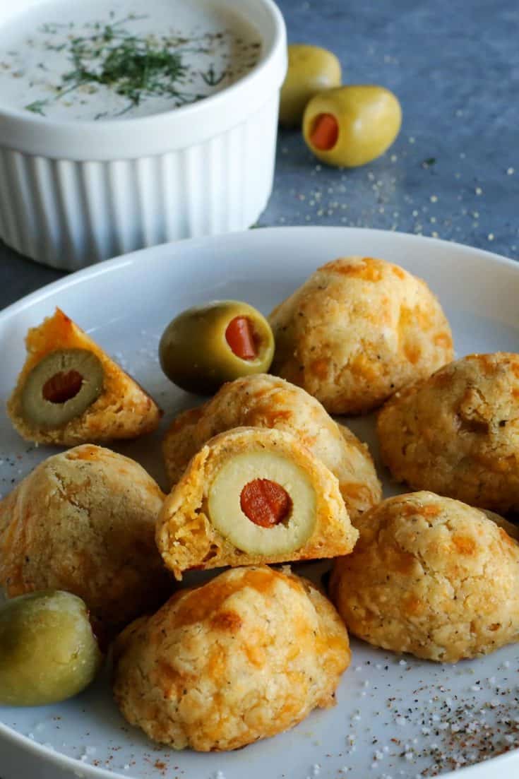 Olive Cheese Balls (Easy Baked Appetizer!)