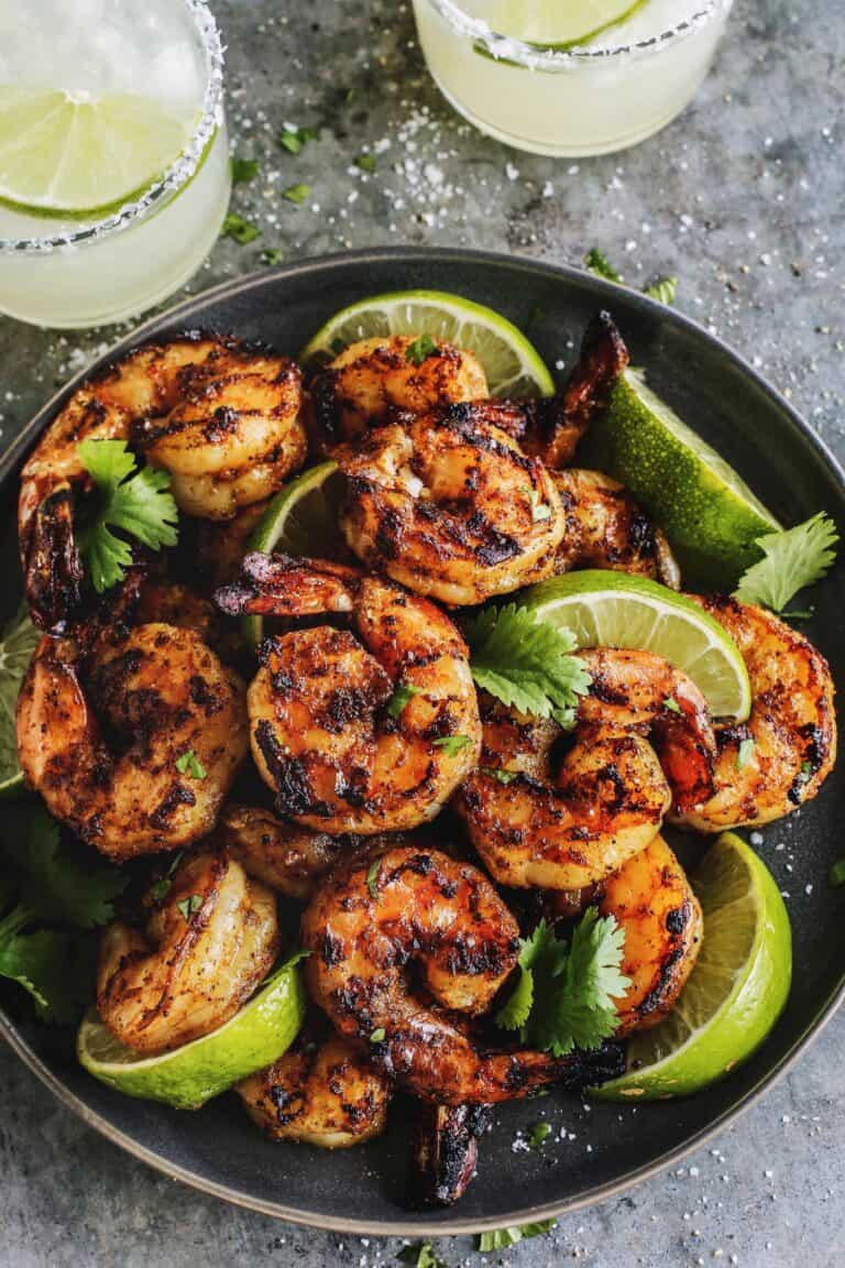 Margarita Grilled Shrimp Kabobs (Juicy Shrimp, Bold Flavor!)