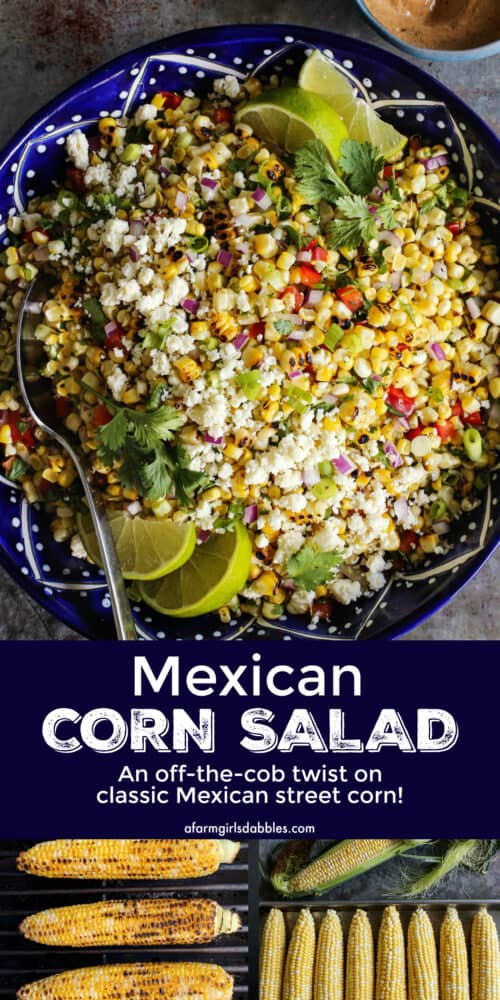 Mexican Grilled Street Corn Salad (esquites) 