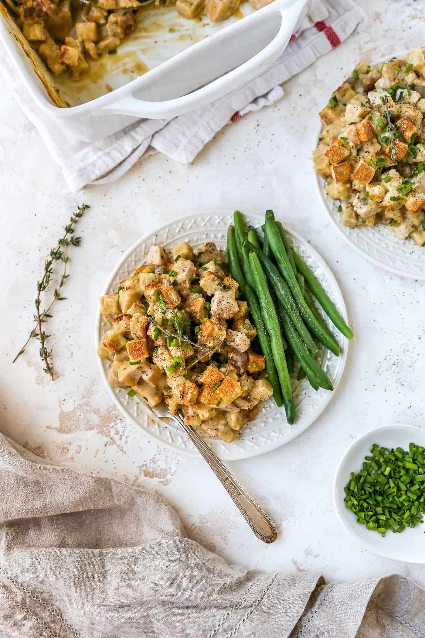 Leftover Turkey Casserole - A Farmgirl's Dabbles