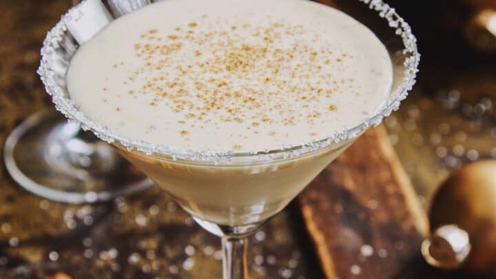 Eggnog Cocktail Recipe - a farmgirl's dabbles