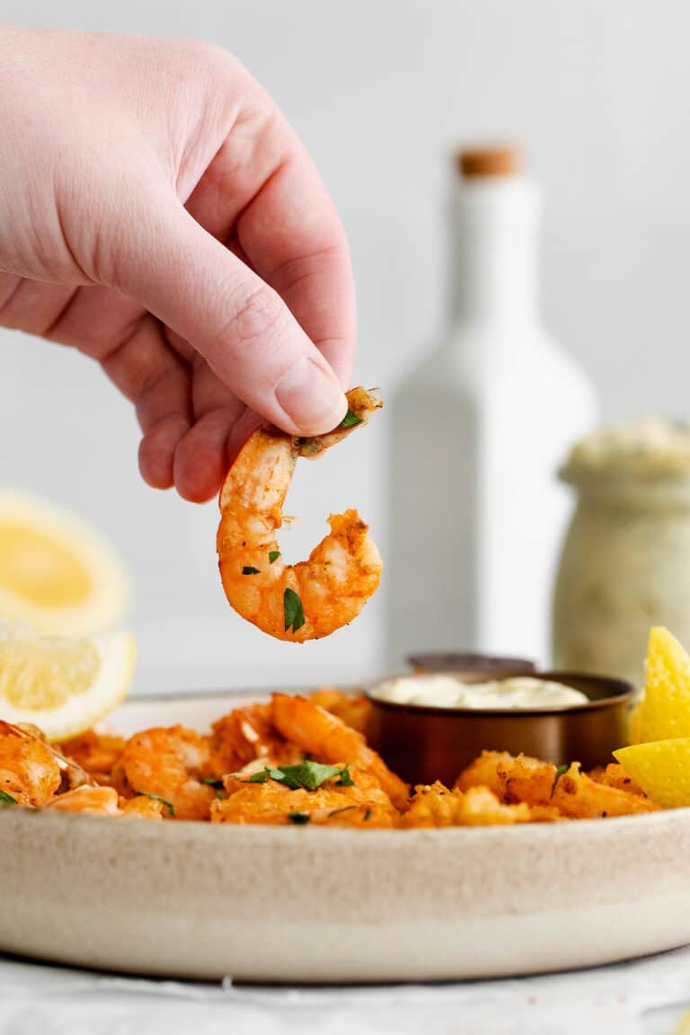 Crispy Air Fryer Shrimp Recipe L A Farmgirls Dabbles 9735