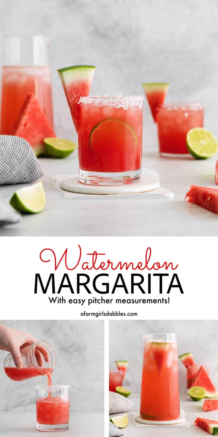 Watermelon Margarita - A Farmgirl's Dabbles