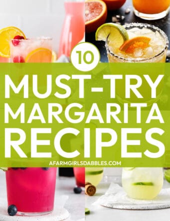 10 must-try margarita recipes collage