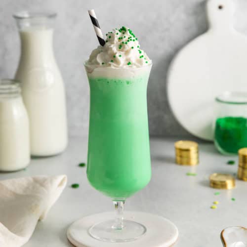 Copycat McDonald's Shamrock Shake l A Farmgirl's Dabbles