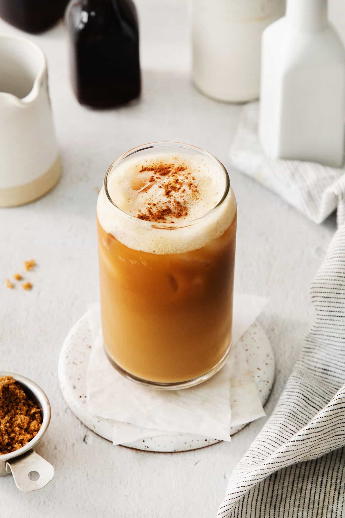 Iced Brown Sugar Oatmilk Shaken Espresso (Starbucks Copycat)