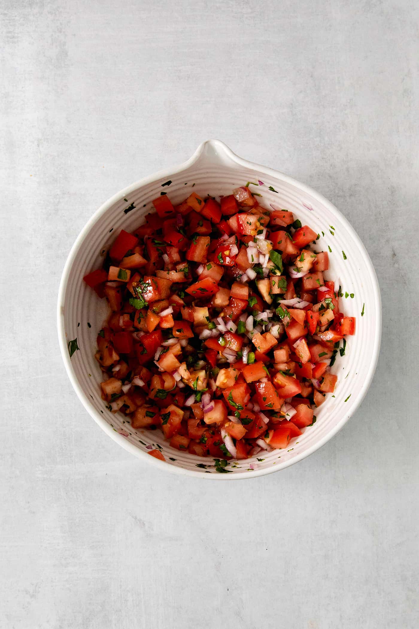 Easy Homemade Pico de Gallo l A Farmgirl's Dabbles