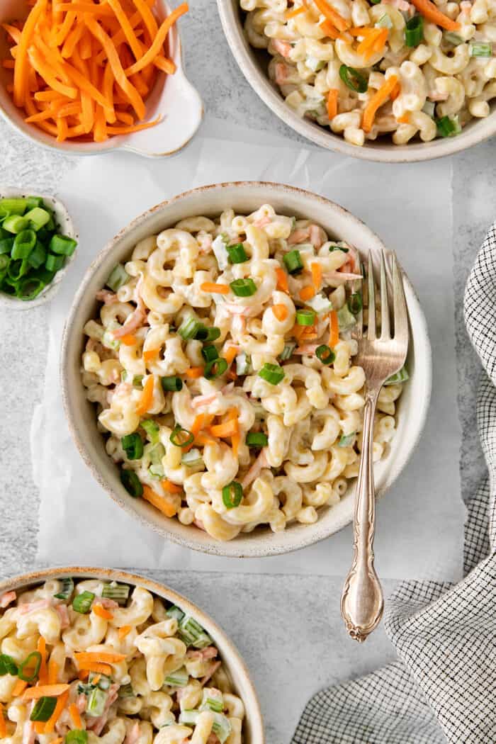 Hawaiian Macaroni Salad | A Farmgirl's Dabbles