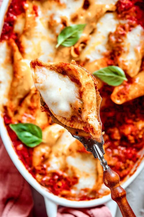 Stuffed Shells With Meat 