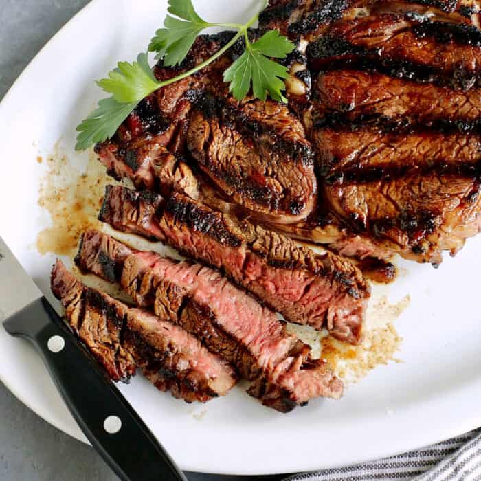 Sugar Grilled Steak | A Farmgirl's Dabbles