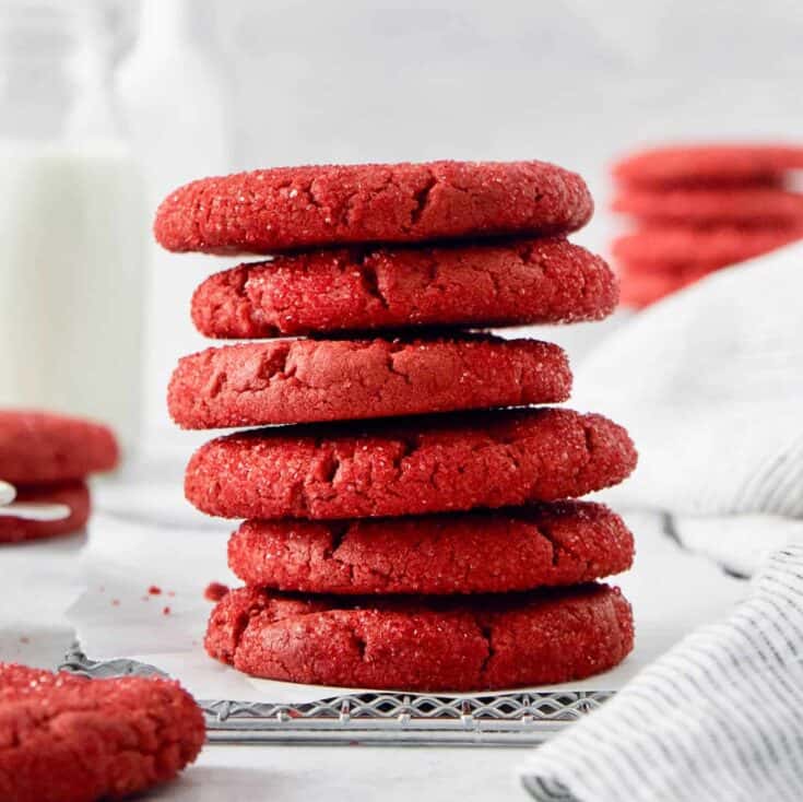 Red Velvet Cookies | A Farmgirl's Dabbles