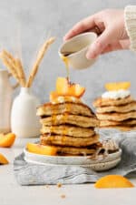 Cottage Cheese Pancakes | A Farmgirl's Dabbles