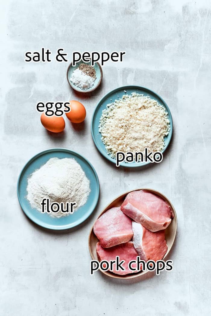 ingredients needed for pork katsu